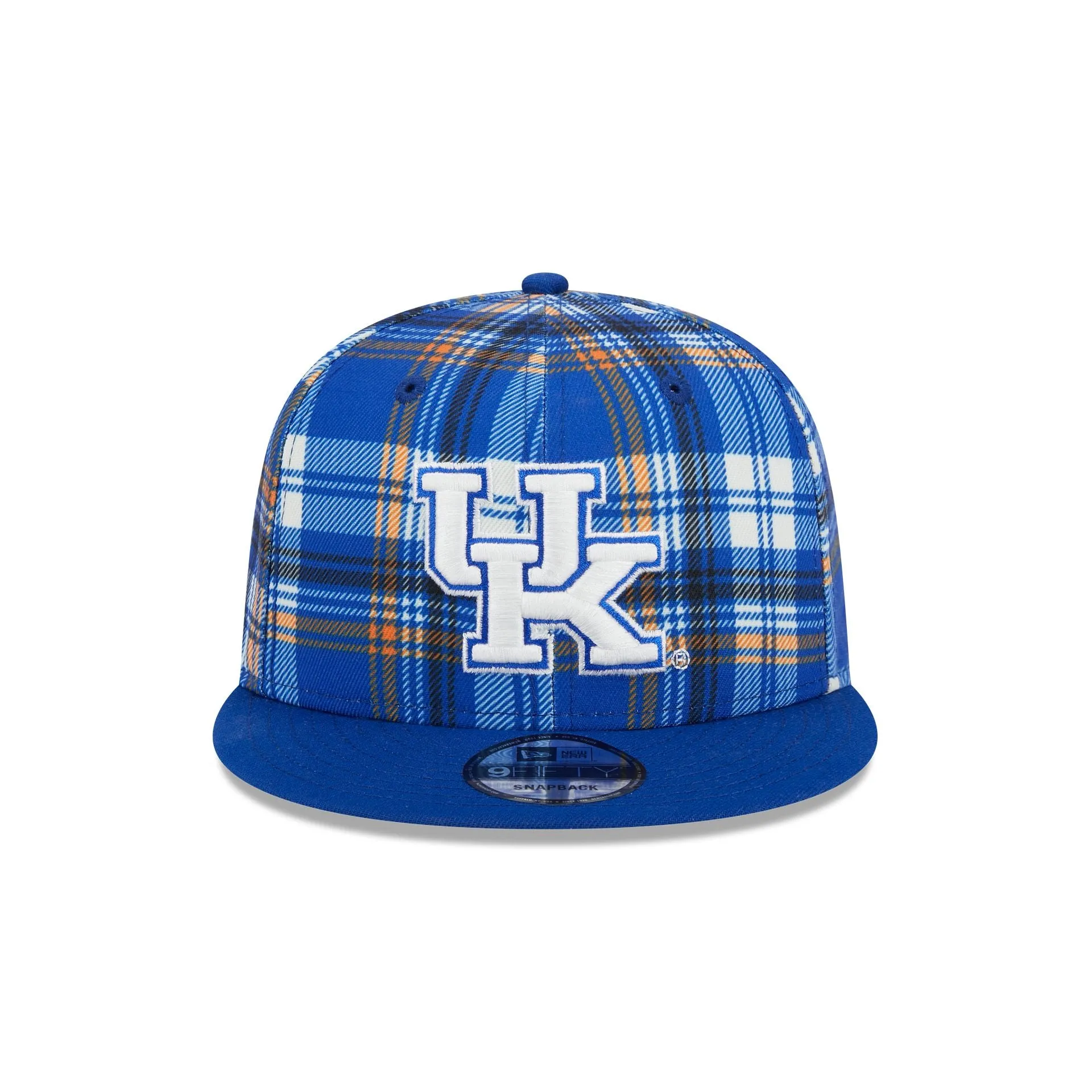 Kentucky Wildcats Plaid 9FIFTY Snapback Hat