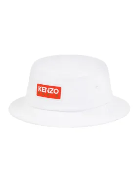 Kenzo Bucket Hat Logo Red-White