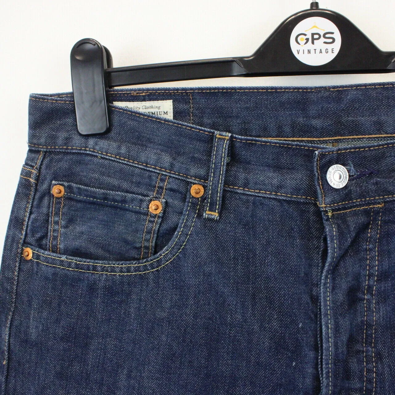 LEVIS 501 Big E Jeans Dark Blue | W34 L32