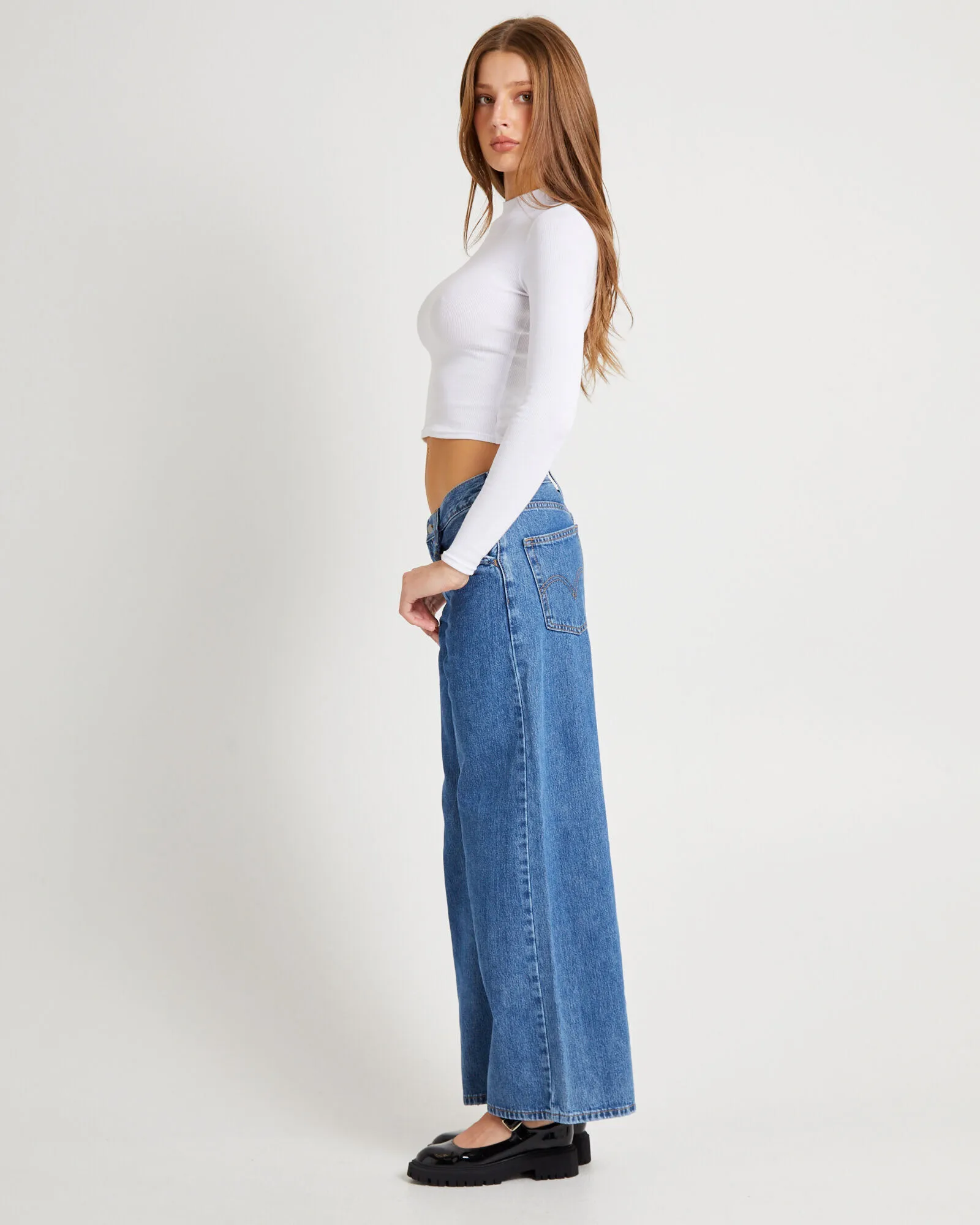 Levis 95 Baggy Wide Leg Jeans Take Chances