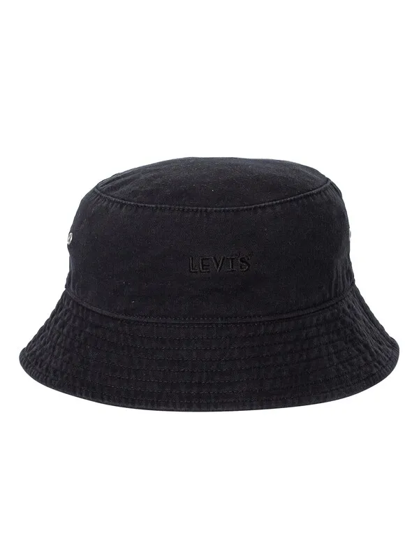 Levi's Headline Bucket Hat - Regular Black