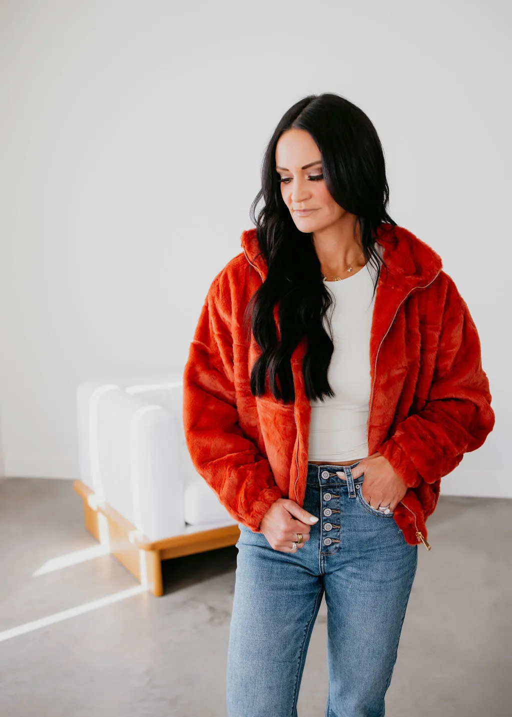 Loren Faux Fur Jacket