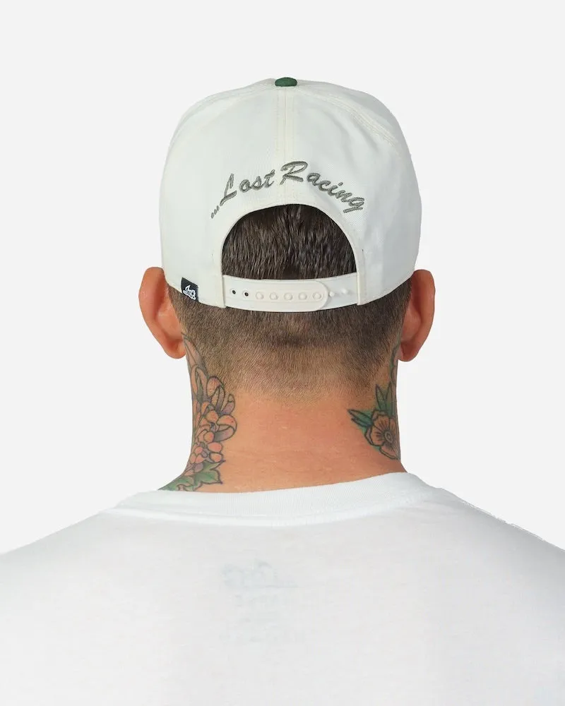 Lost Pit Stop Hat-Vintage White