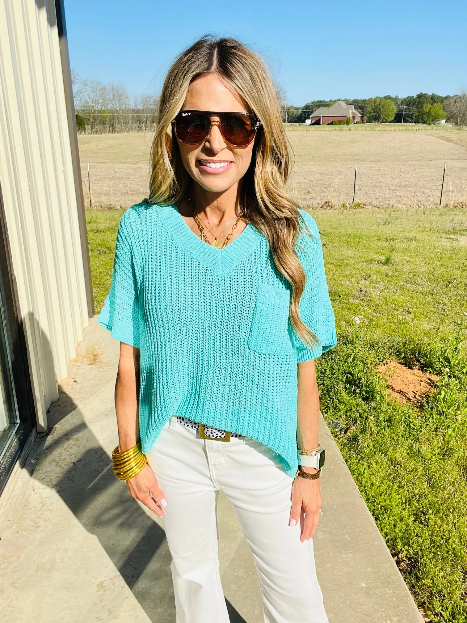 LOVELY LINE TOP- MINT