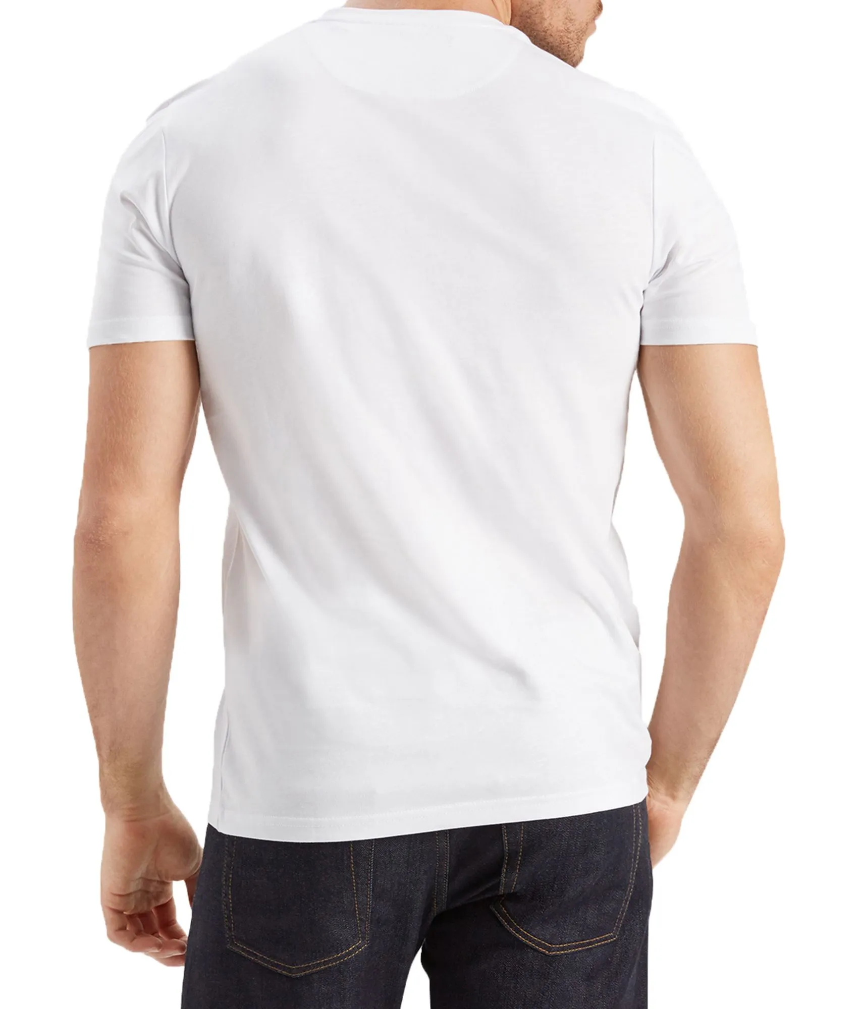 Lyle & Scott Basic Crew Neck Short Sleeve T-Shirt White