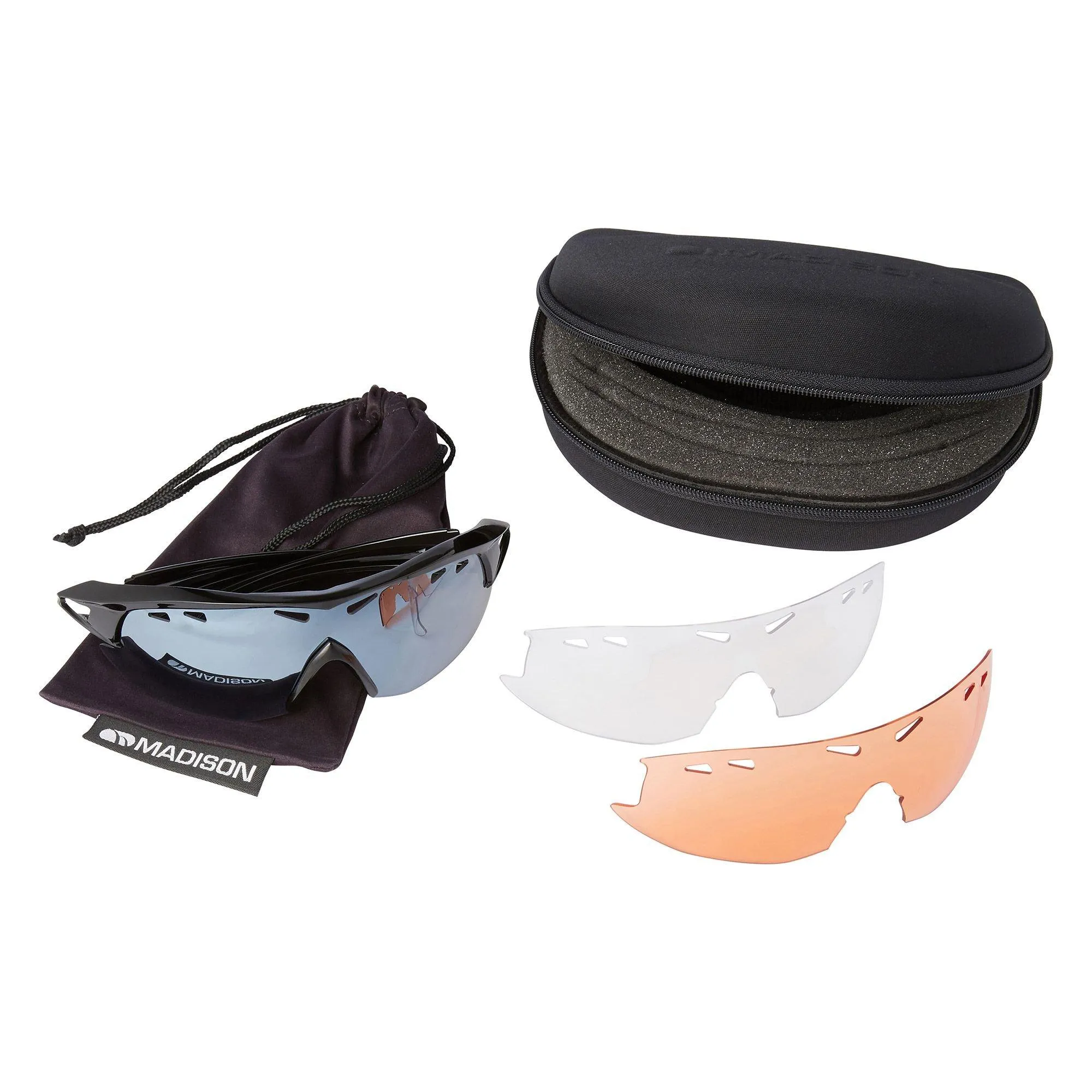 Madison Recon Glasses 3-Lens Pack | Cycling Accessories UK