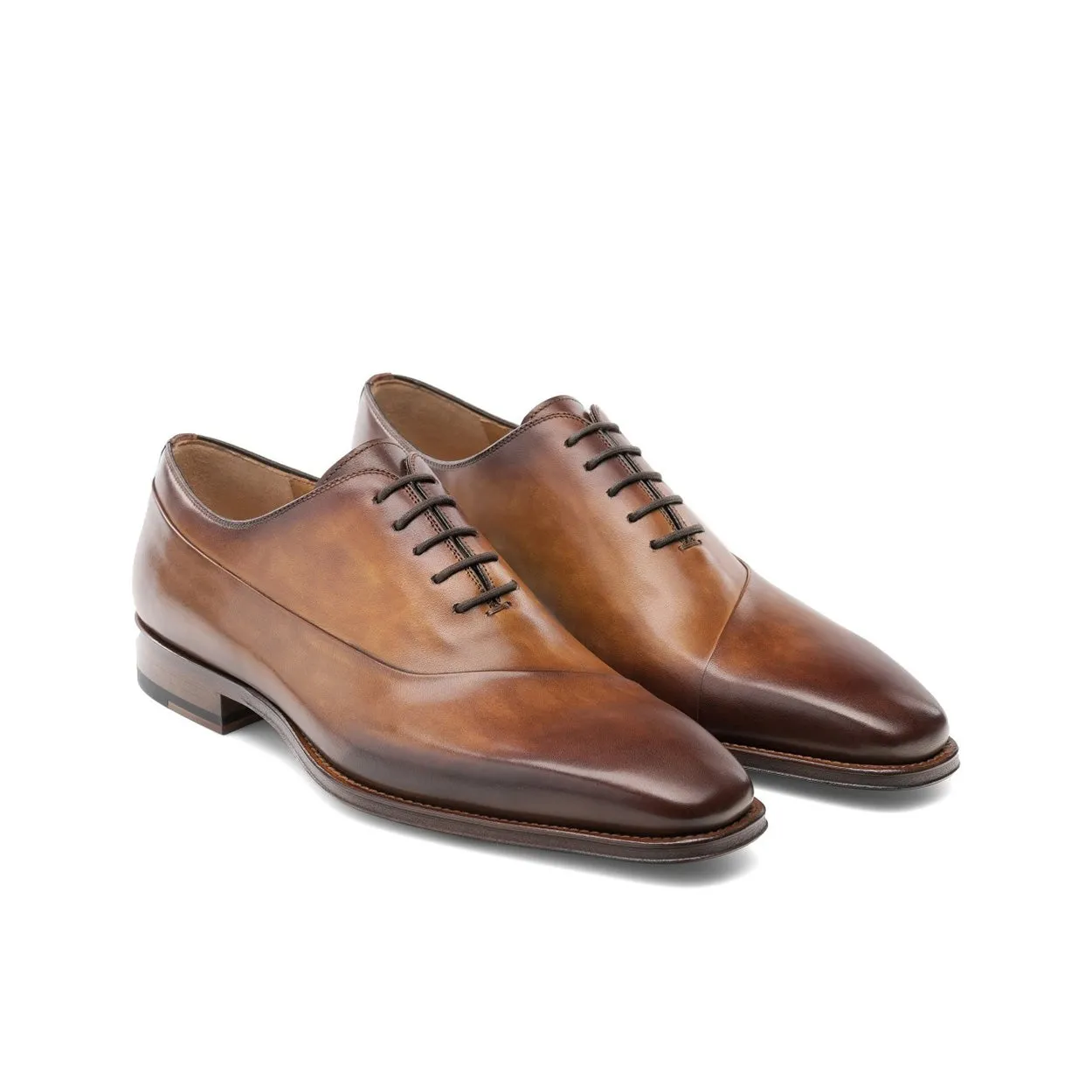 Magnanni Vaughan 22133 Men's Shoes Tabaco & Brown Calf-Skin Leather Fashion Oxfords (MAGS1116)