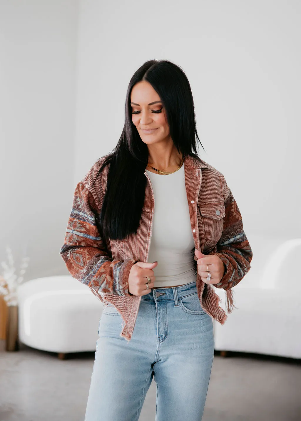 Maisy Western Fringe Jacket