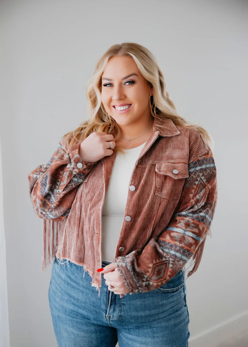 Maisy Western Fringe Jacket