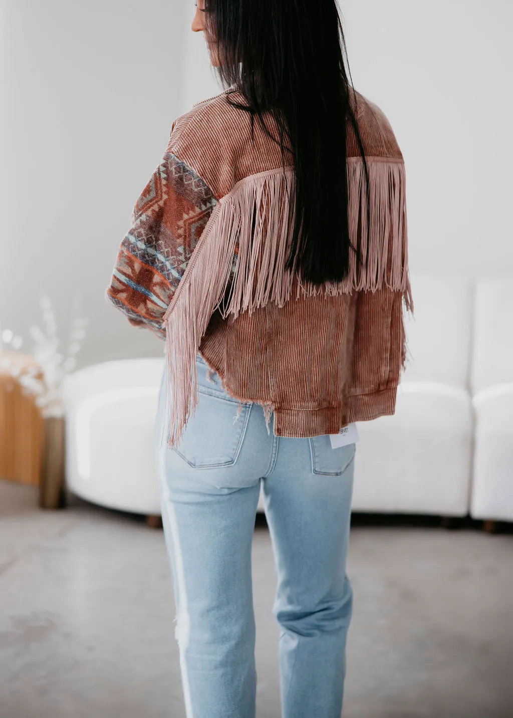 Maisy Western Fringe Jacket