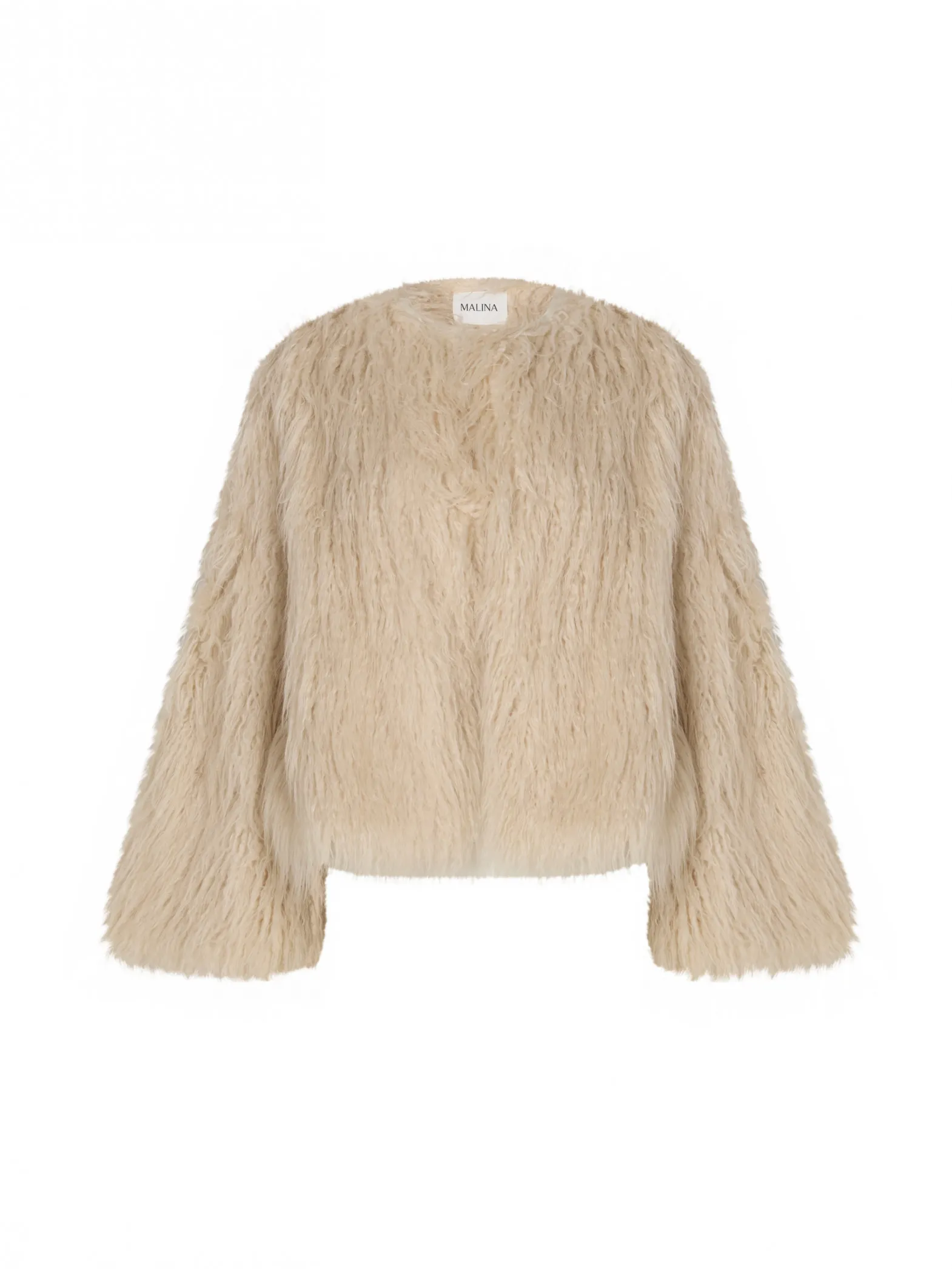 MALINA JACKET MANDA FAUX FUR VANILLA