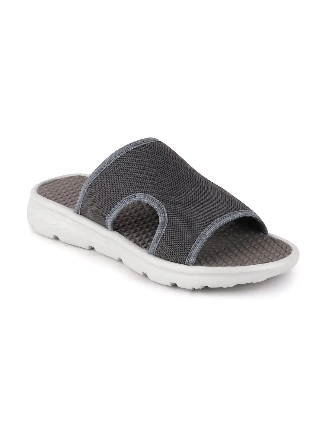 Men Grey Casual Slip-On Flip-Flops