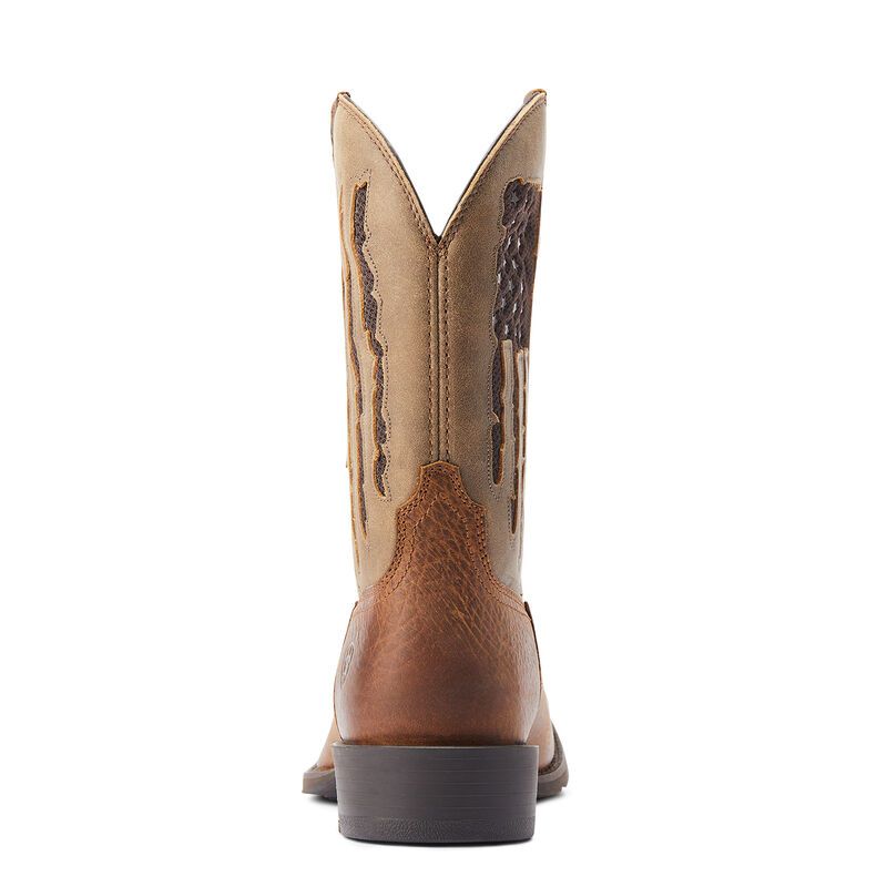 Men's Sport My Country VentTEK™ Western Boot in Brown