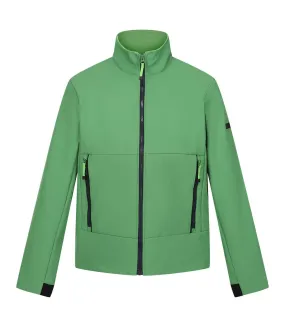 Mens dendrick soft shell jacket field green/jasmine green Regatta