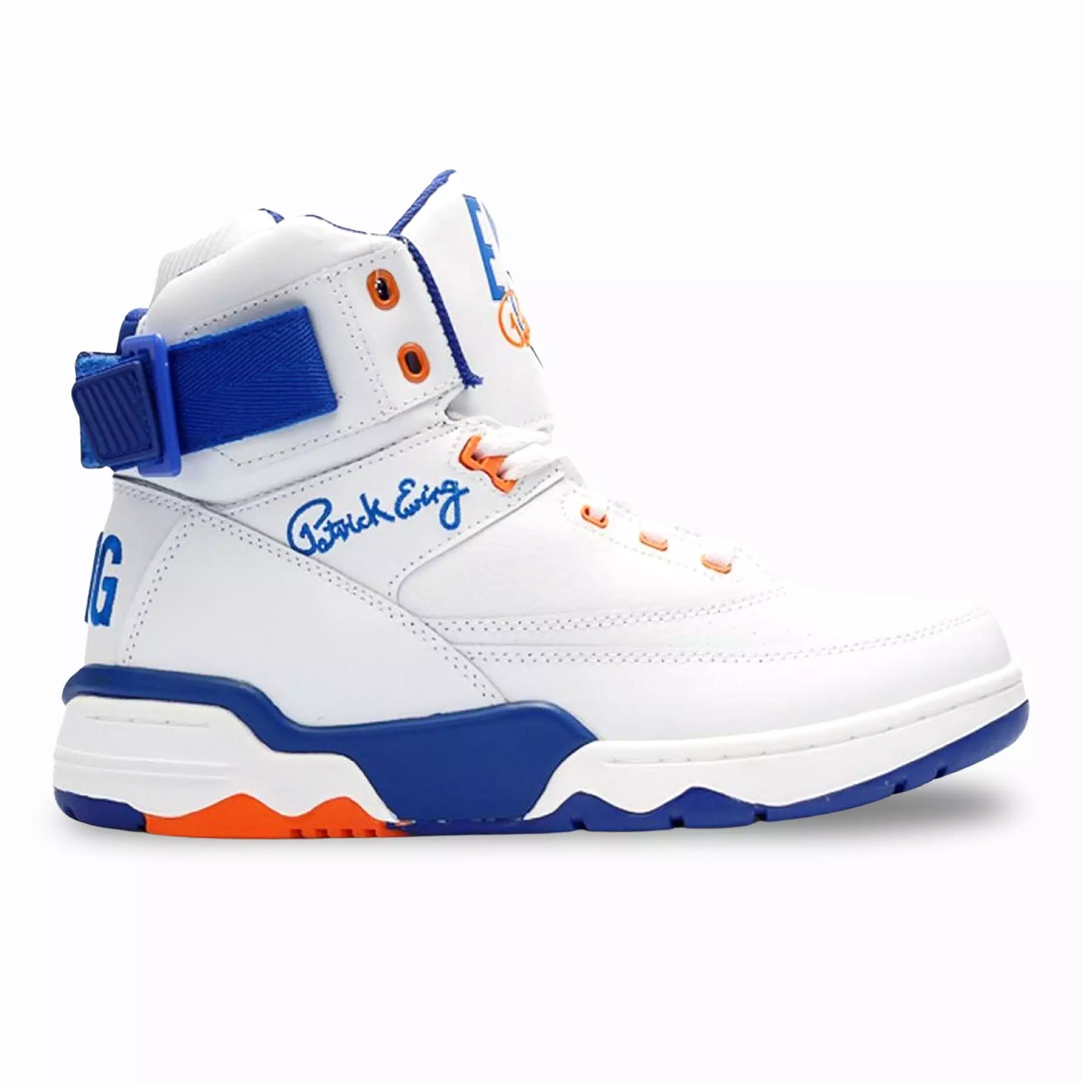 (Men's) Ewing Athletics 33 Hi OG PE 'Knicks Home' White / Royal 1EW90014-136