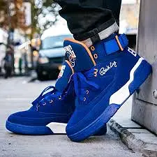 (Men's) Ewing Athletics 33 Hi OG Suede Royal / White 1EW90013-449