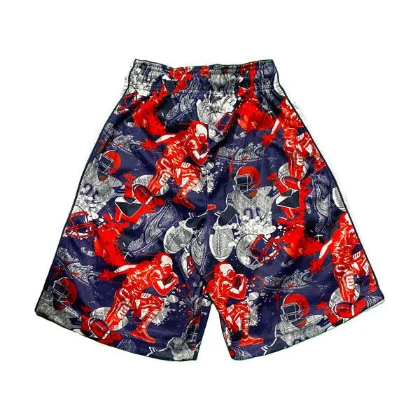 Mens Flow Game Day Football Attack Short