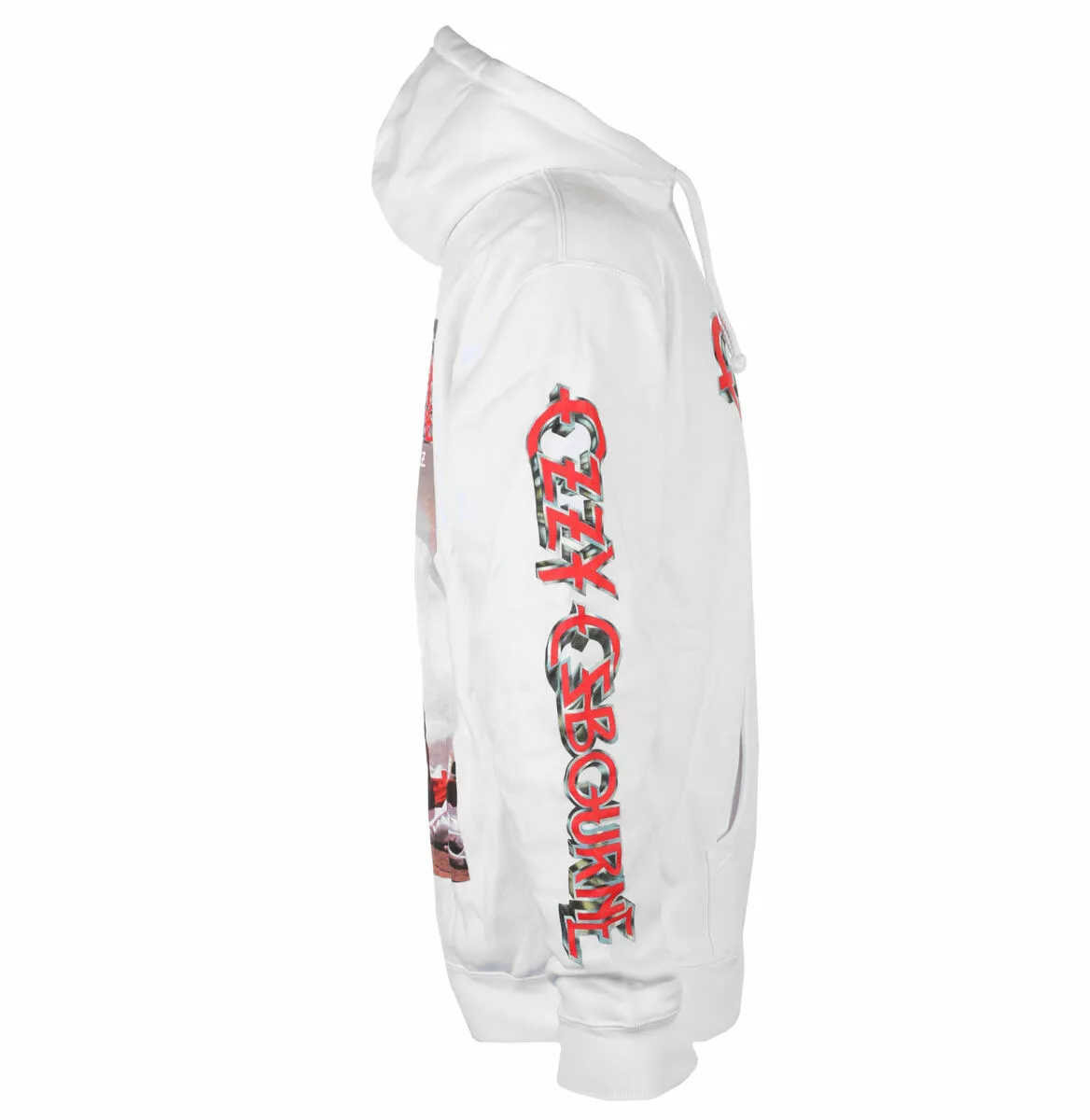 men's hoodie DIAMOND x OZZY OSBOURNE - Blizzard Of Ozz - White - B21DMPF200 WHT  -  Metal-shop