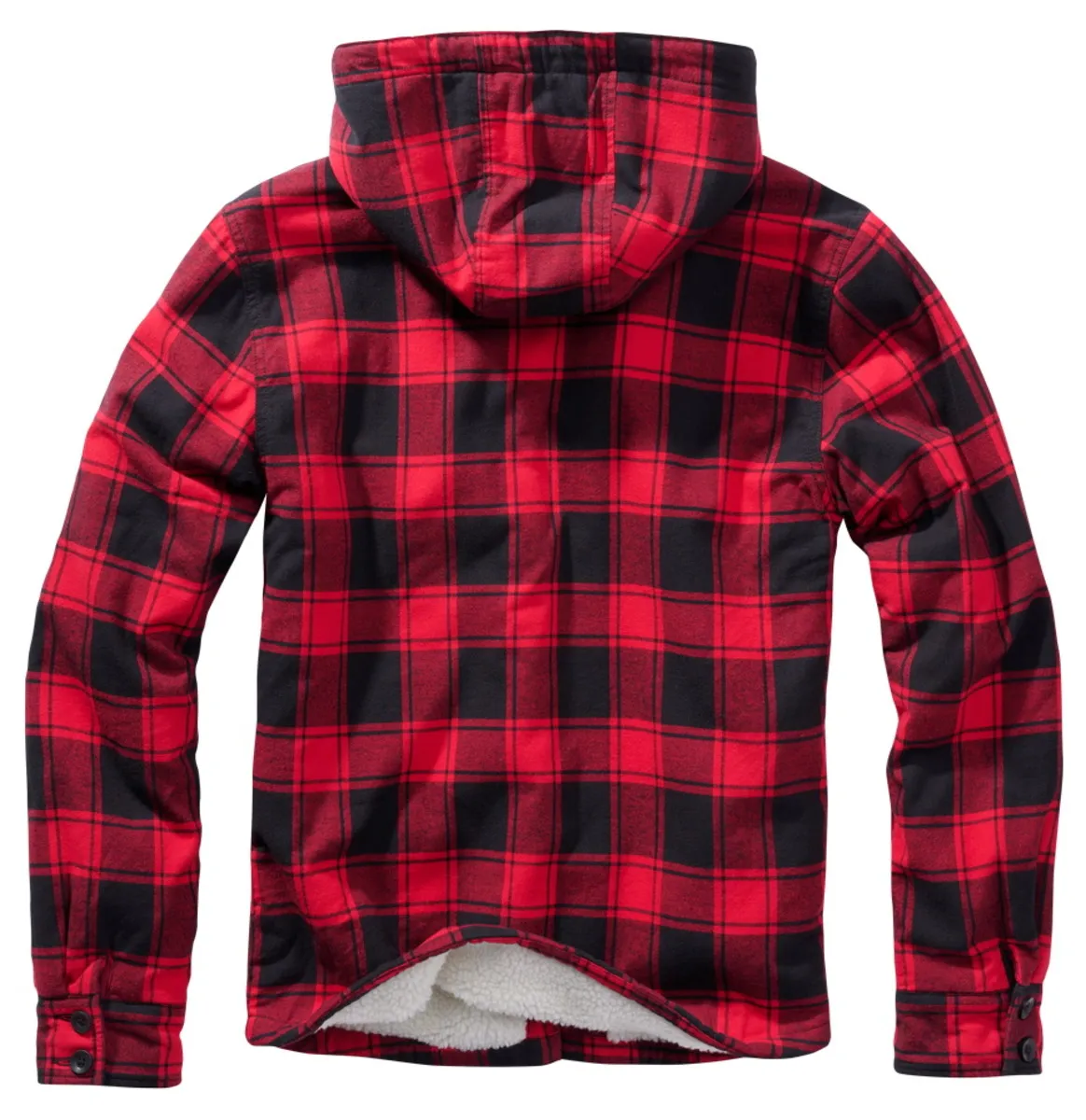 Men's jacket BRANDIT - Lumberjacket - 3172-red/black checkered  -  Metal-shop