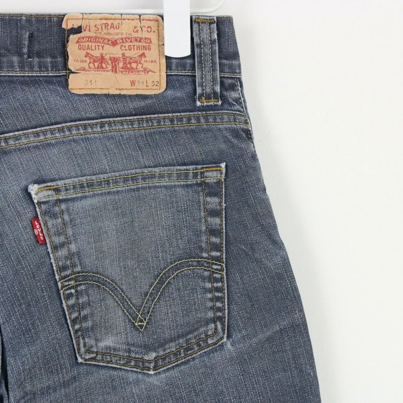 Mens LEVIS 511 Jeans Dark Blue | W31 L32