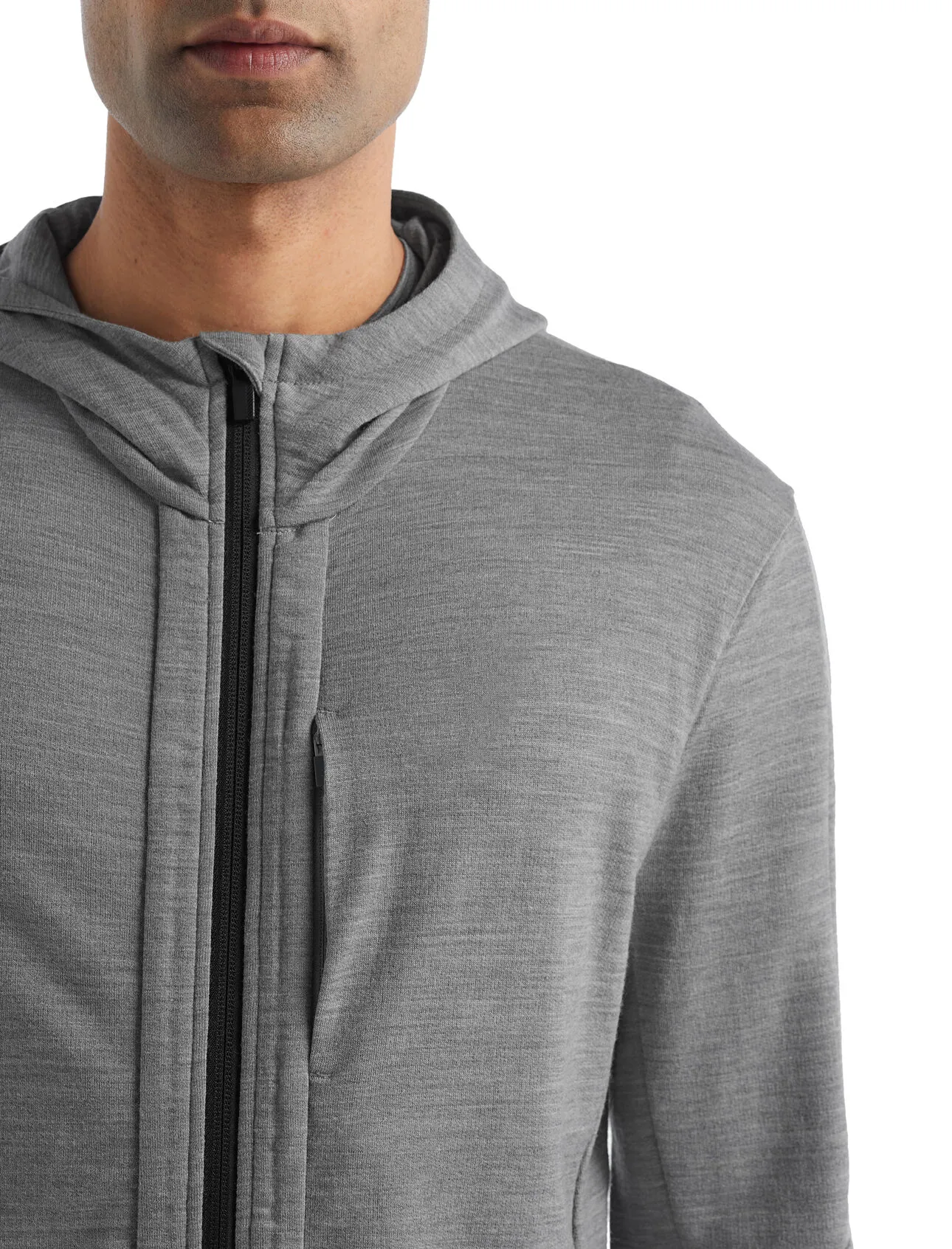 Merino Quantum III Long Sleeve Zip Hoodie (Men's)