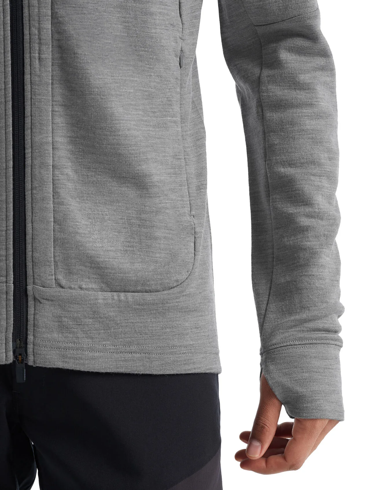 Merino Quantum III Long Sleeve Zip Hoodie (Men's)