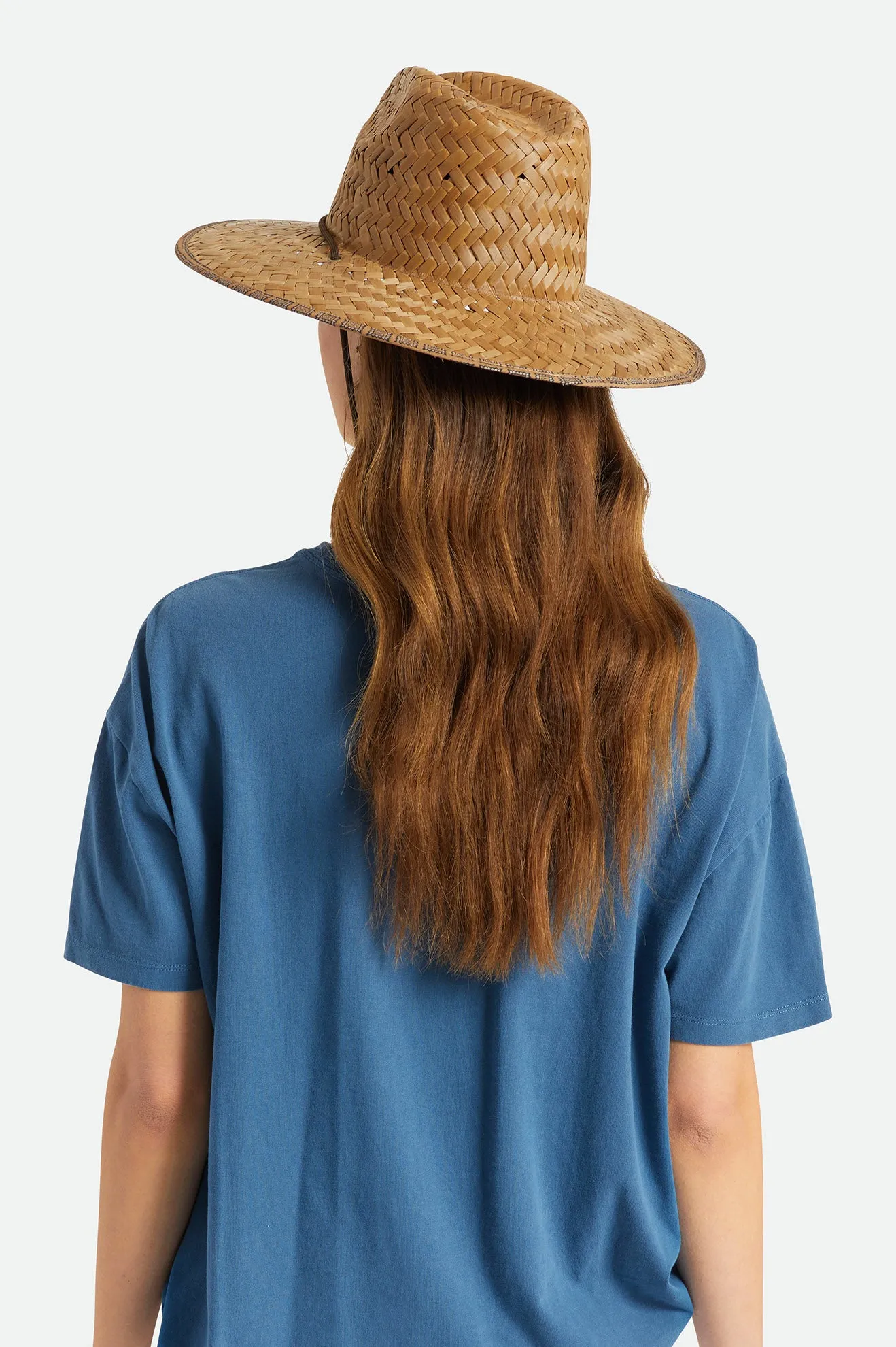 Messer Wide Brim Sun Hat - Brown