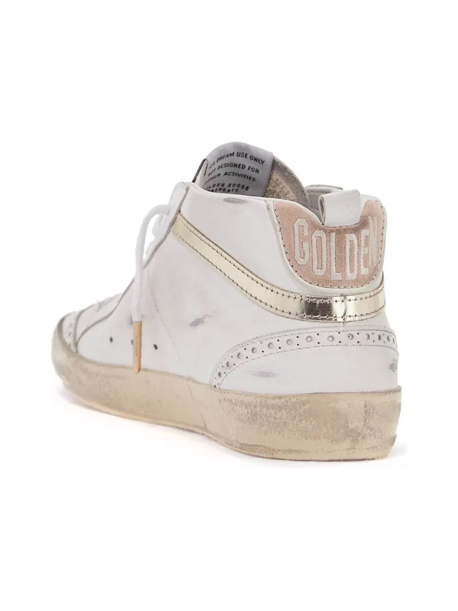 Mid Star Distressed Sneakers