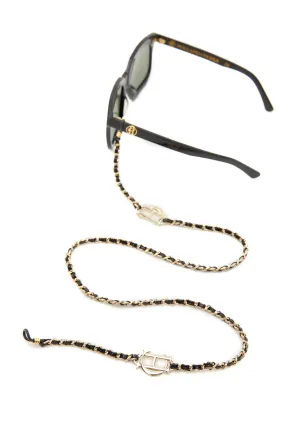 Milan Glasses Chain (Black Gold)