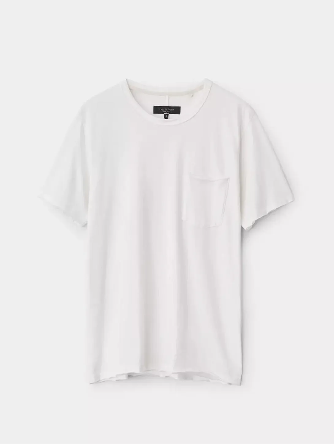 Miles One Pocket Tee - White