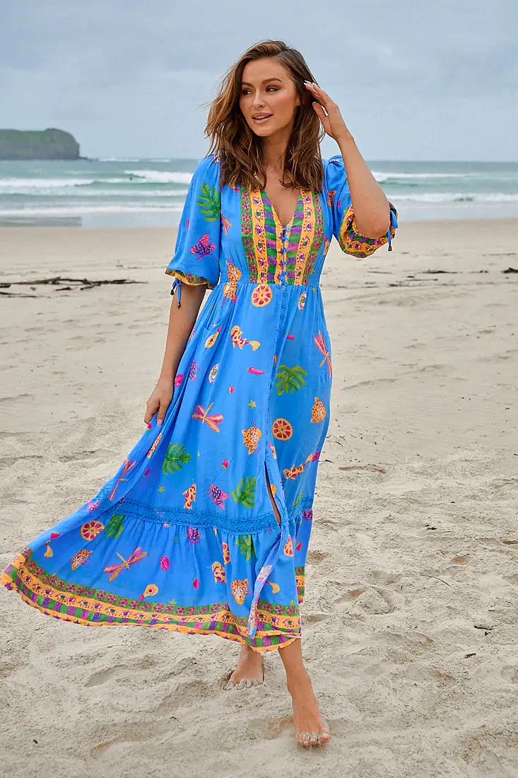 Molli Maxi Dress Mati Print