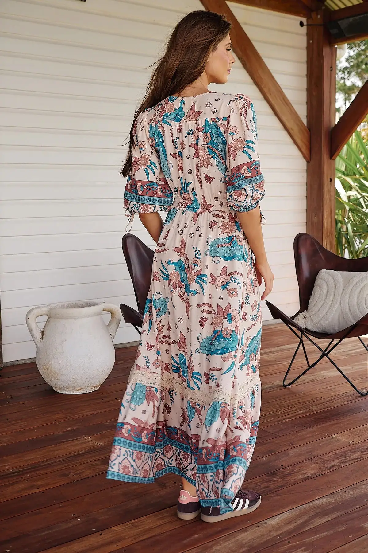 Molli Maxi Dress Symphony Print