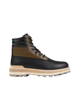 Moncler Boot Peka Lace Up Tricolour