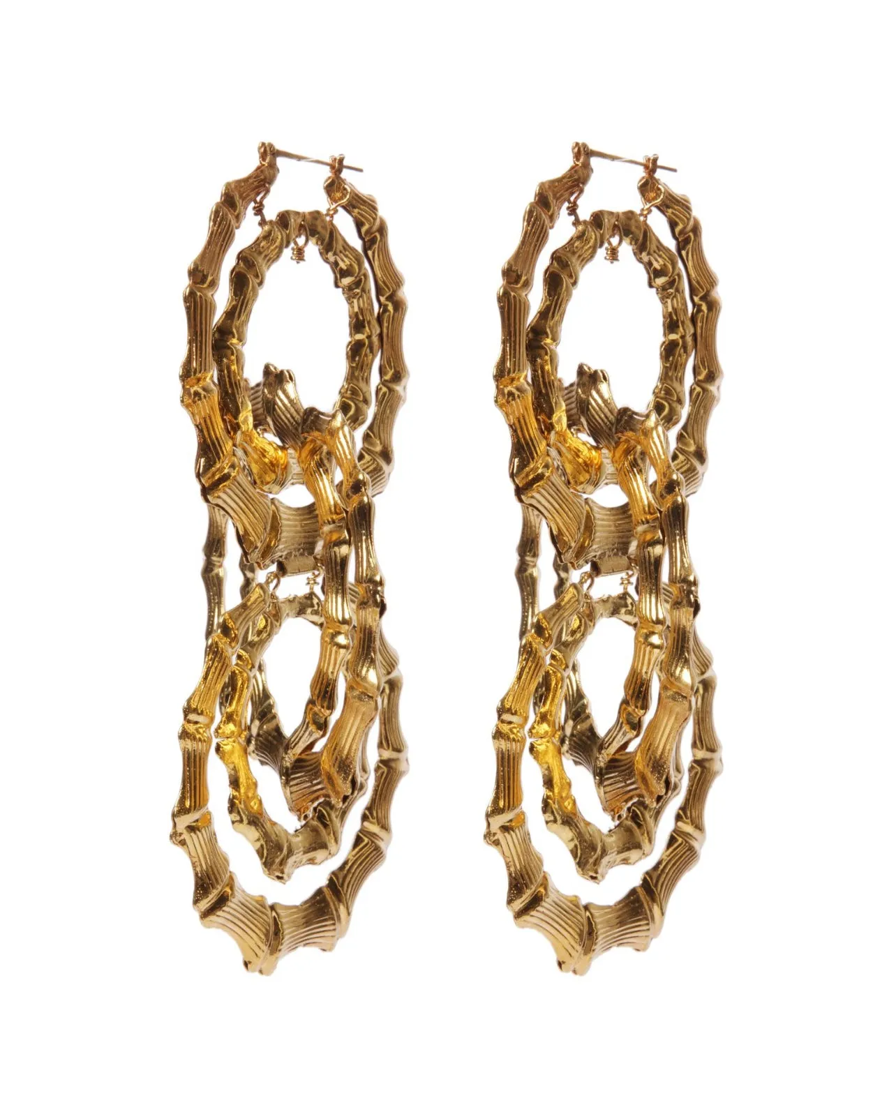 Mordekai bamboo earrings