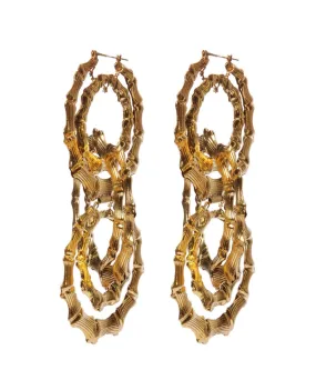 Mordekai bamboo earrings