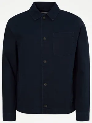 Navy Lightweight Pocket Jacket | Men | George at ASDA