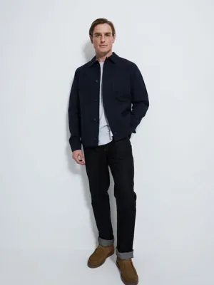 Navy Lightweight Pocket Jacket | Men | George at ASDA