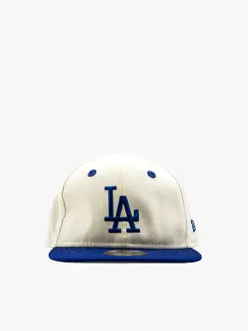 New Era 9FIFTY Toddlers 1st Los Angeles Dodgers Two Tone Cap - Off White / Royal Blue