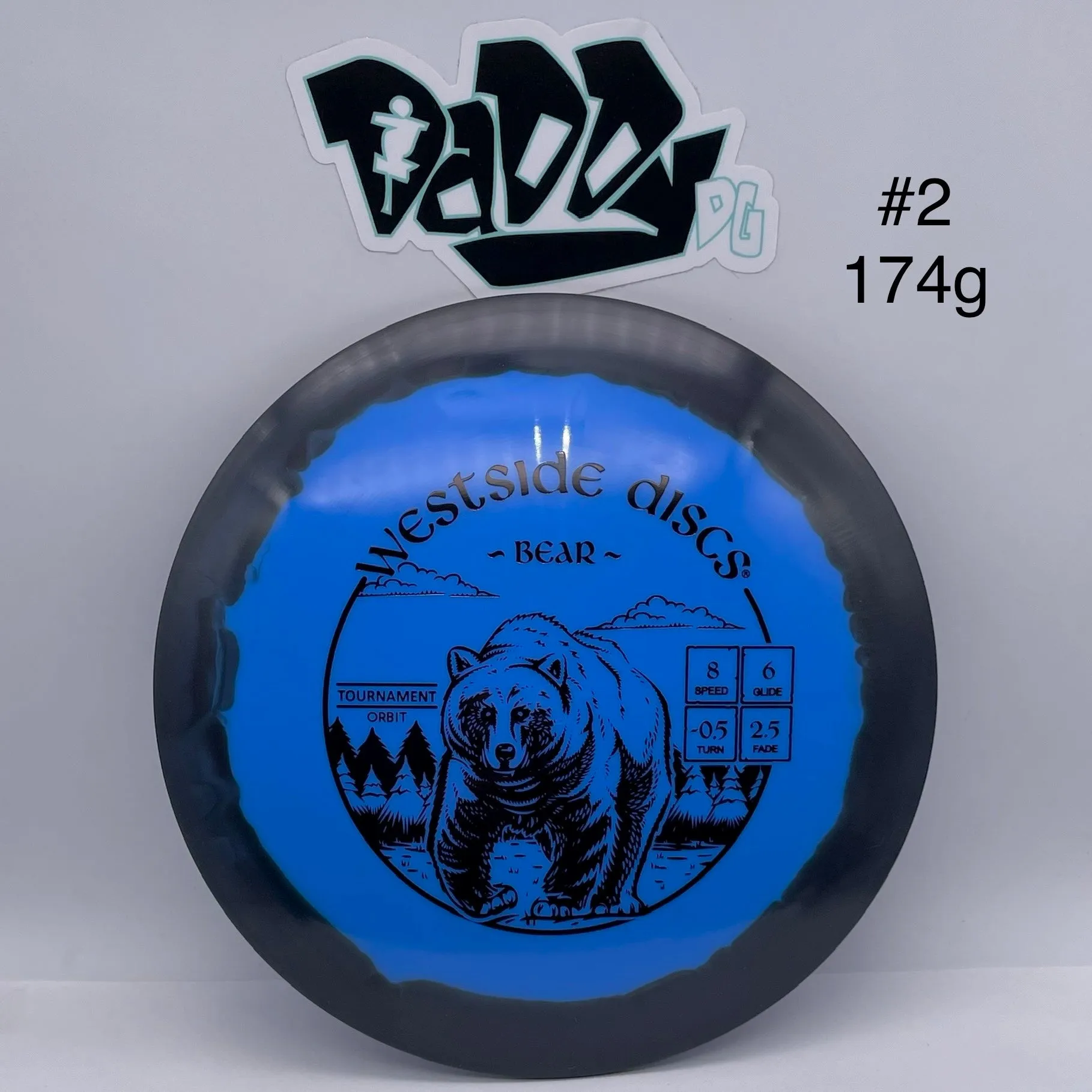 *NEW Westside Discs Tournament Orbit Bear Control Driver