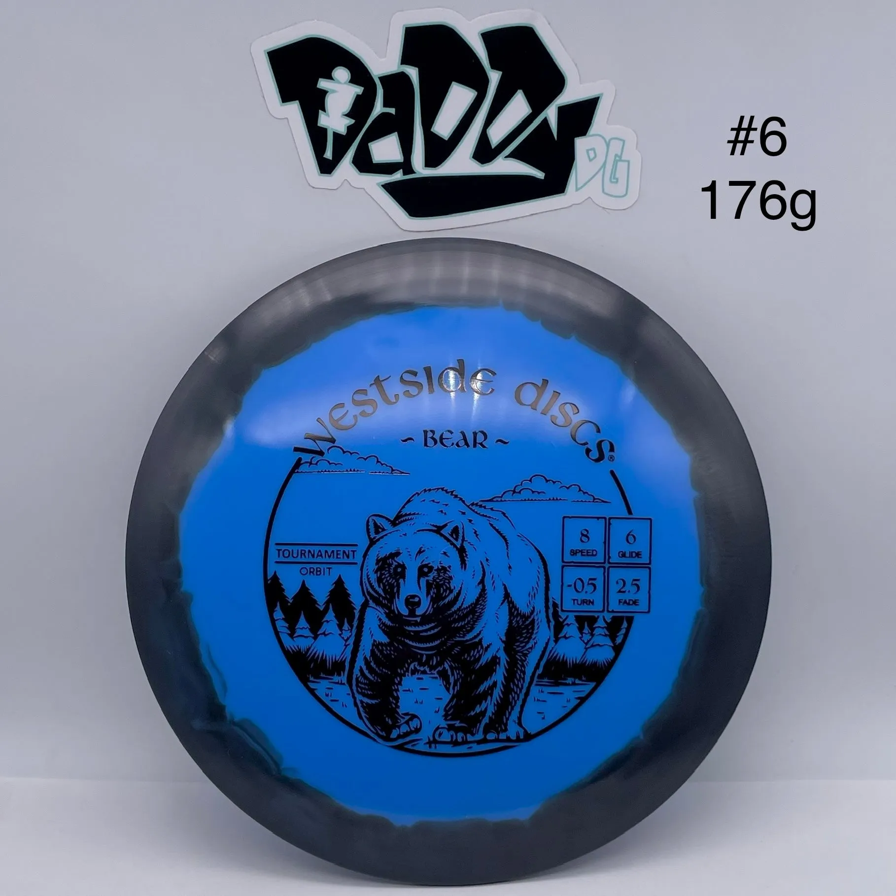 *NEW Westside Discs Tournament Orbit Bear Control Driver