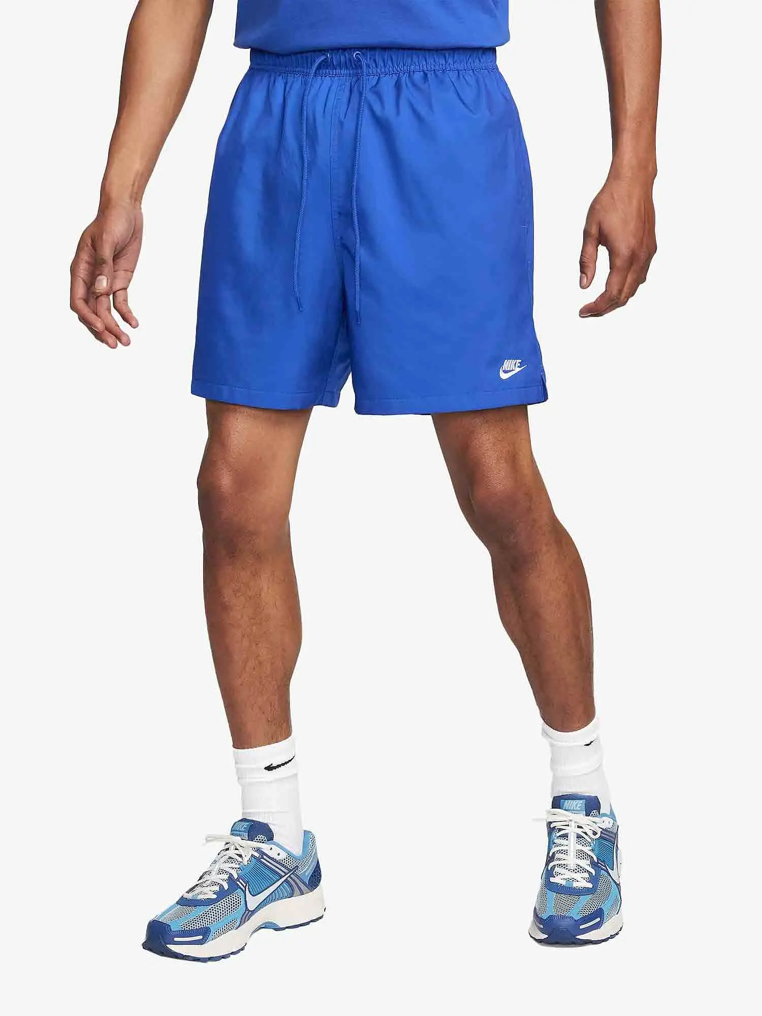 Nike Club Woven Flow Shorts - Game Royal / White