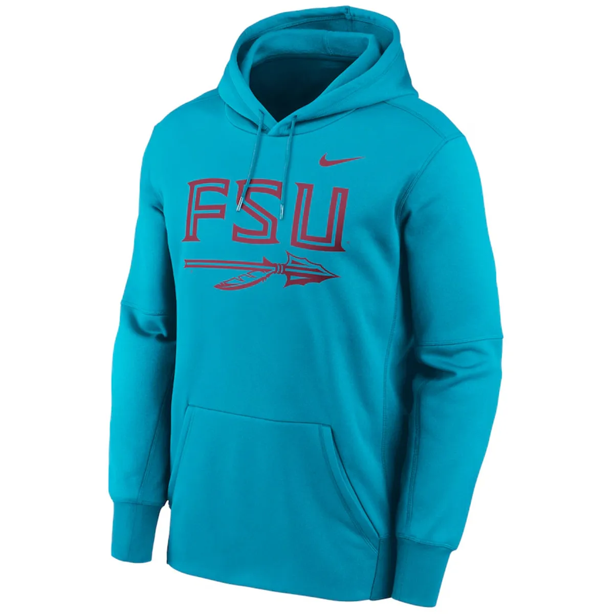 Nike Men's 2024 FSU Spear Performance Fleece Hoodie - Turquoise