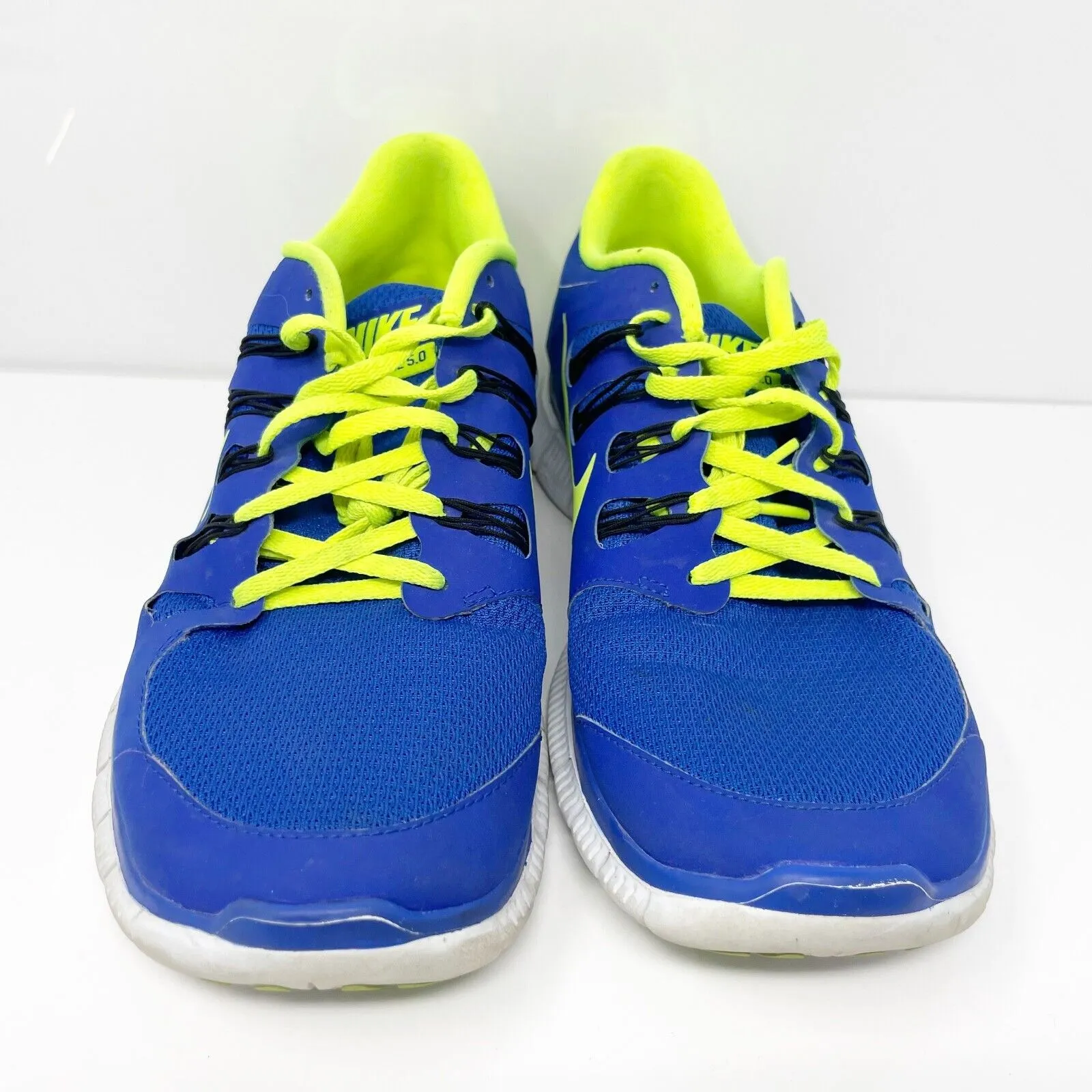 Nike Mens Free 5.0 Plus 579959-470 Blue Running Shoes Sneakers Size 11.5