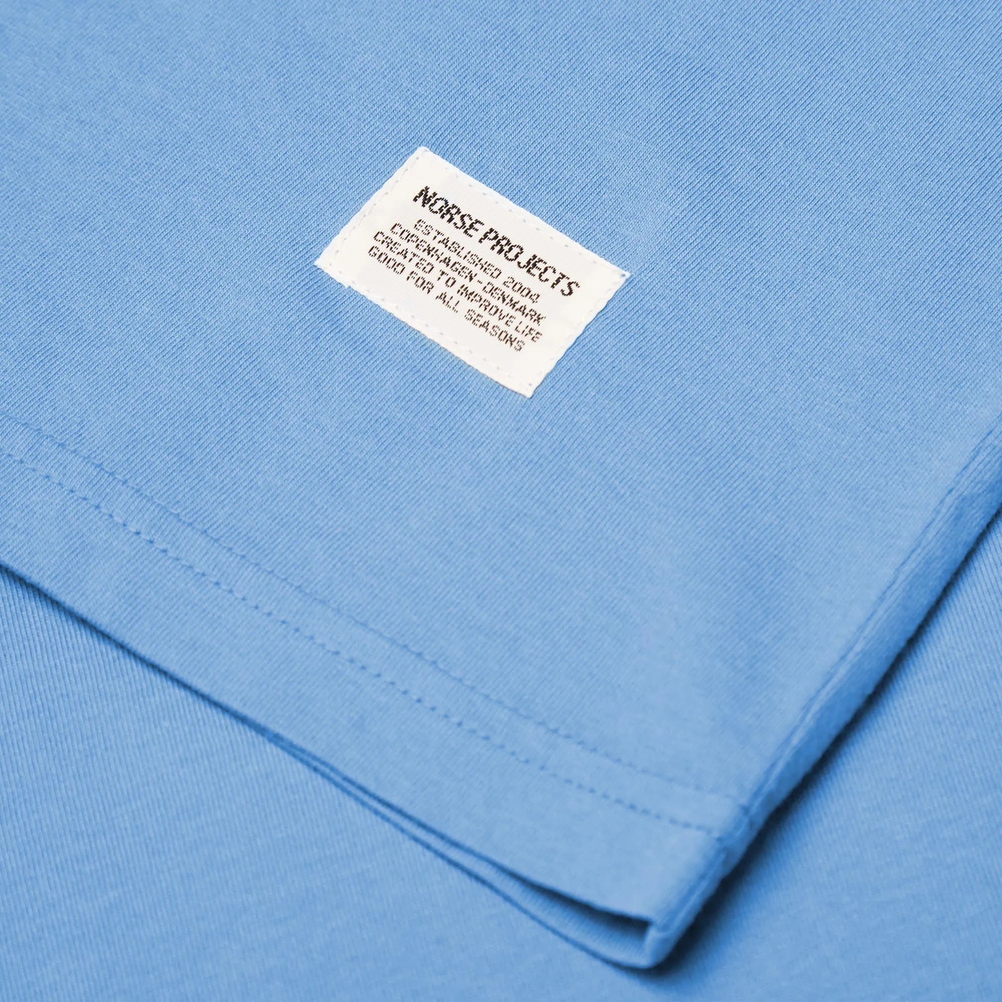 Norse Projects Niels Basic Overdyed Basic TeeScorzalite Blue