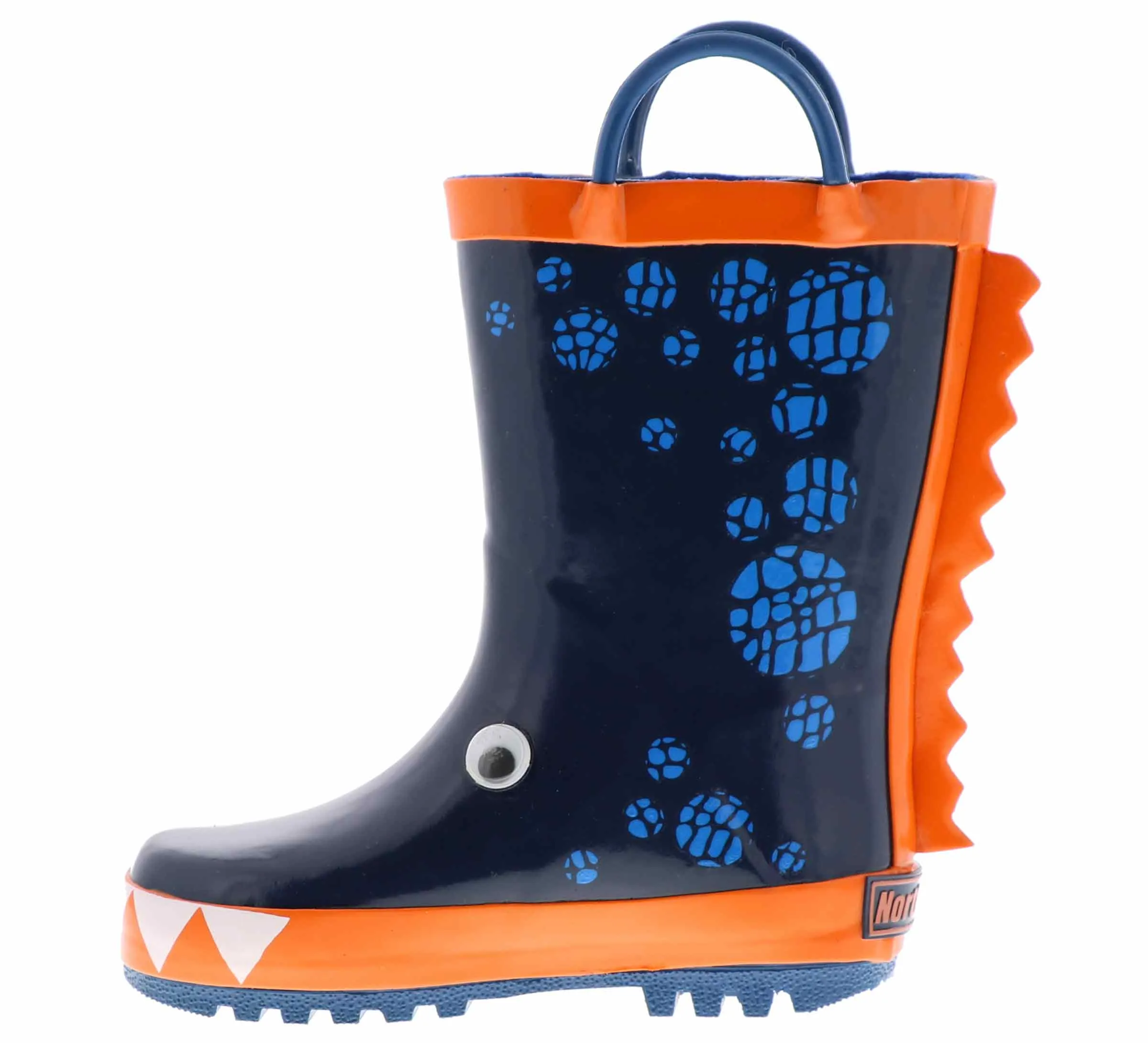 Northside 3D Dino Toddler Boys' (5-10) Rain Boot