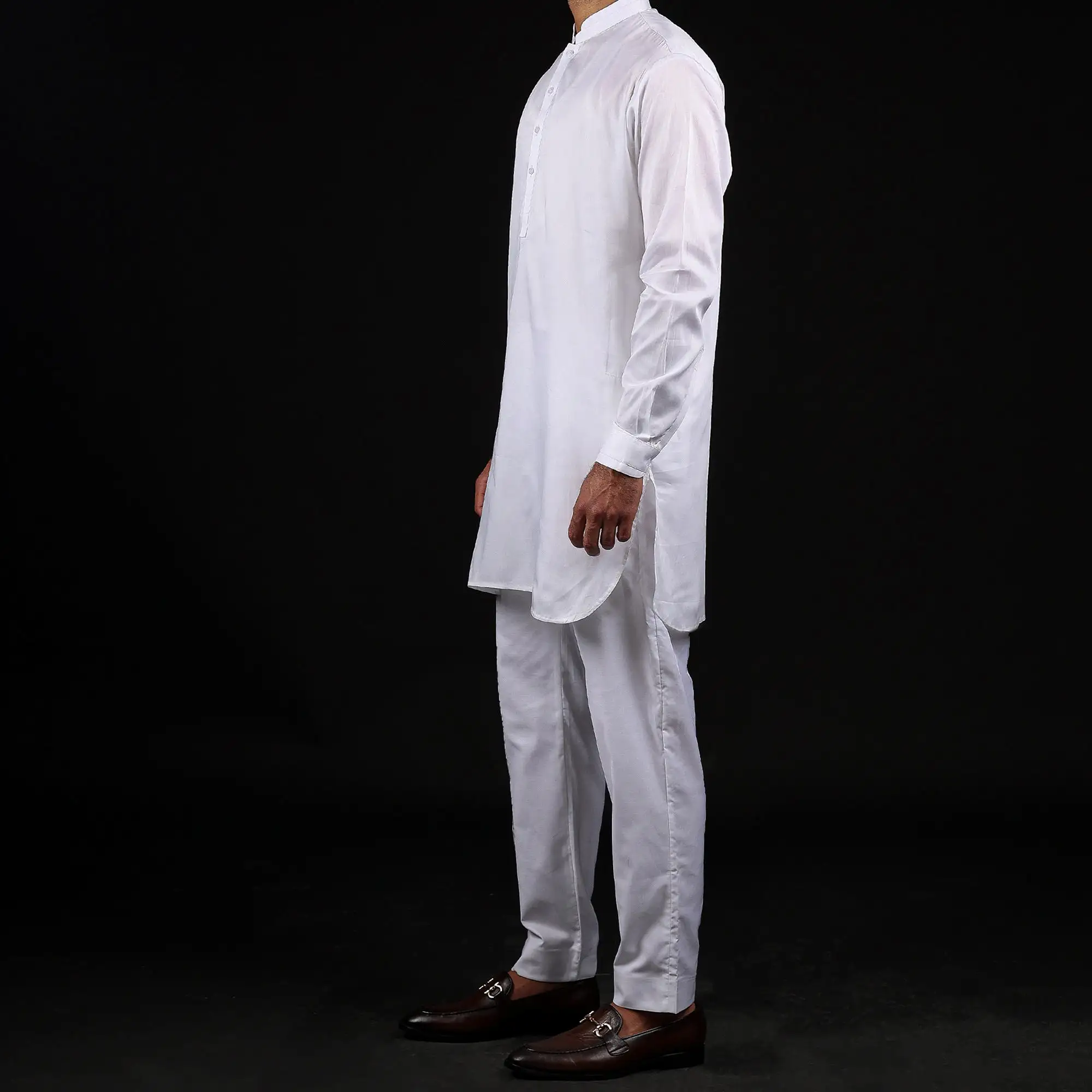 Off White Short Kurta