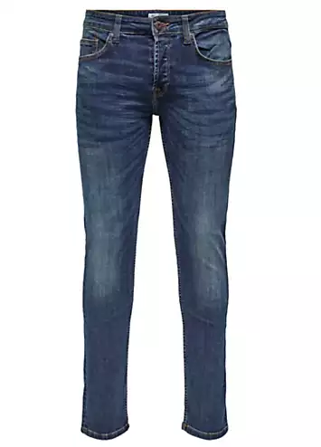 Only & Sons Regular Fit Jeans | Grattan