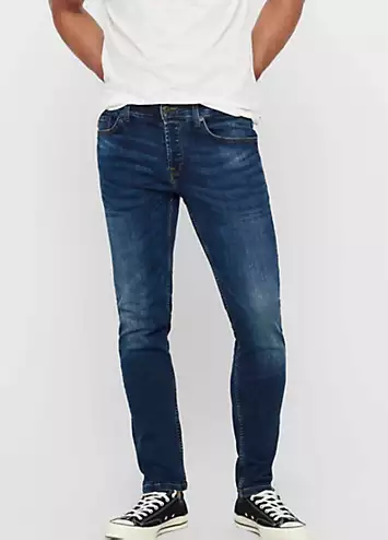 Only & Sons Regular Fit Jeans | Grattan