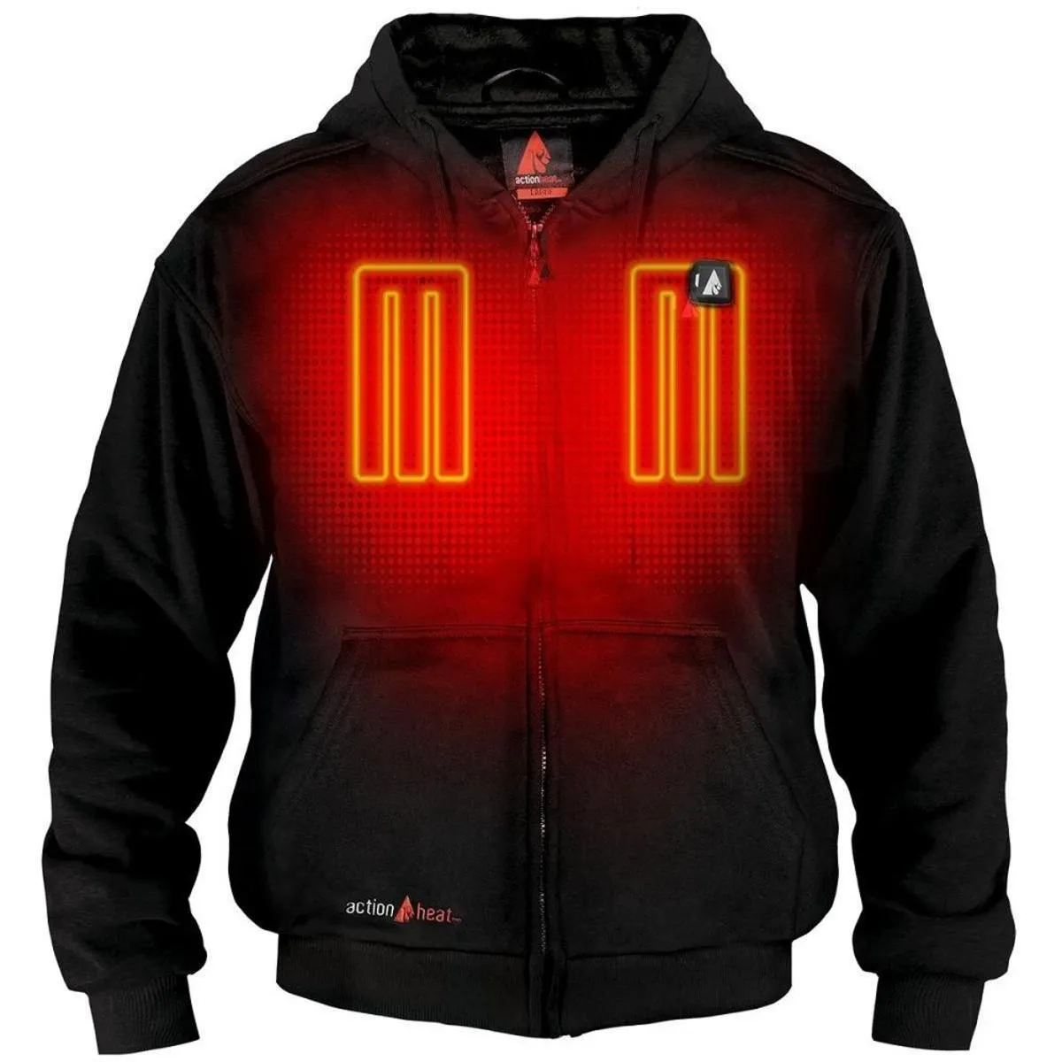 Open Box ActionHeat 5V Battery Heated Hoodie Sweatshirt