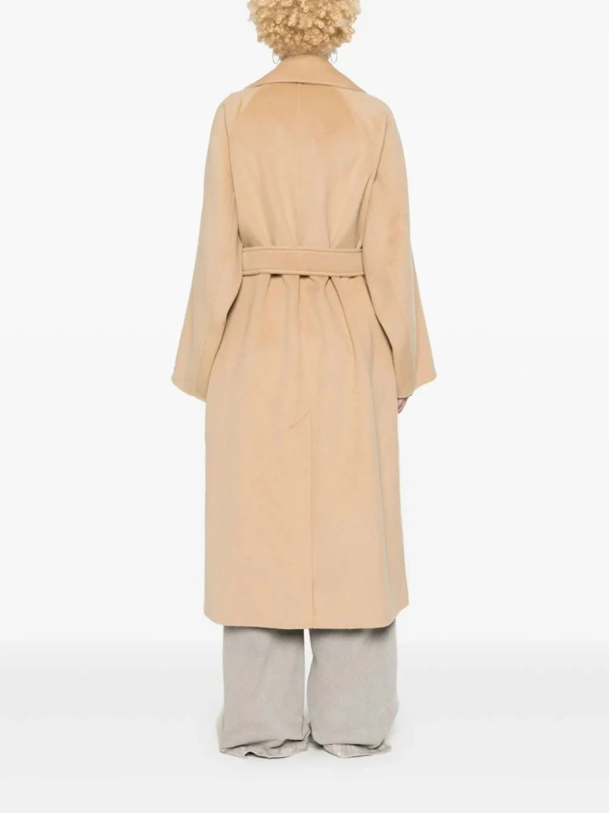 Orense Cashmere Blend Robe Coat - Beige